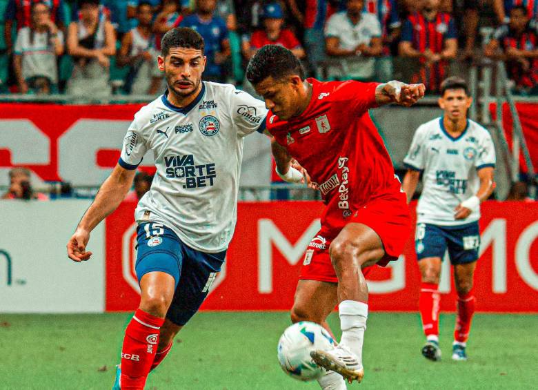América de Cali sacó un valioso empate en su visita al Bahía brasileño. FOTO CORTESÍA AMÉRICA DE CALI