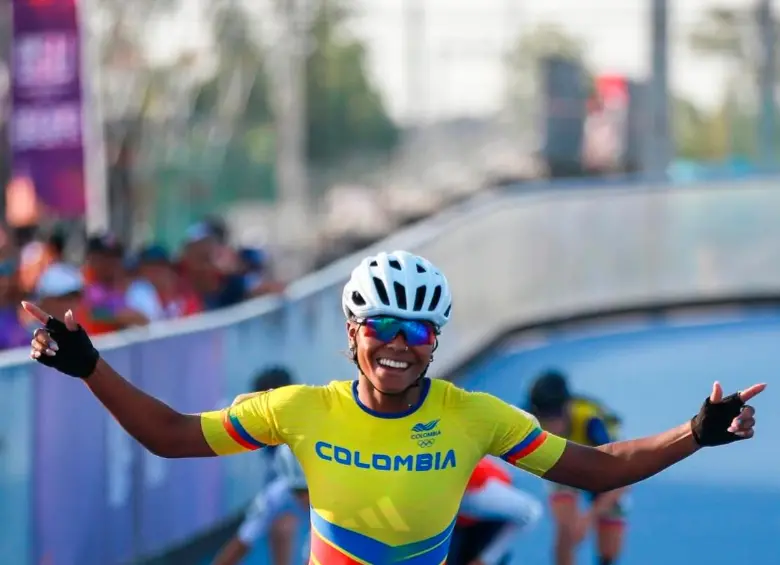 Kollin Castro le dio la primera medalla de oro a Colombia en el Mundial de Patinaje. Foto: Tomada de redes @Olimpicocol