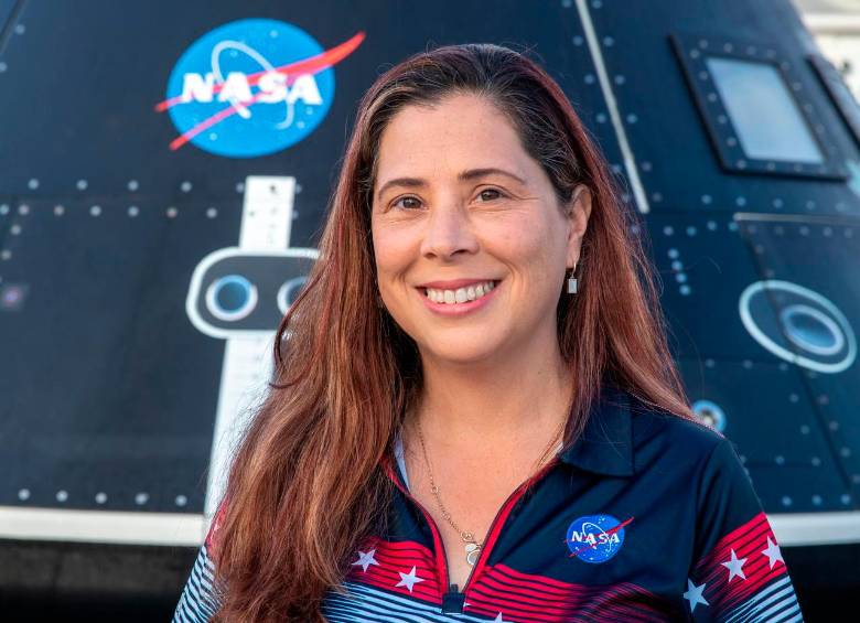 Liliana Villareal trabajó en toda la estrategia para recibir, sanos y salvos, a los cuatro astronautas que vienen en la nave Orión. FOTO Cortesía Nasa