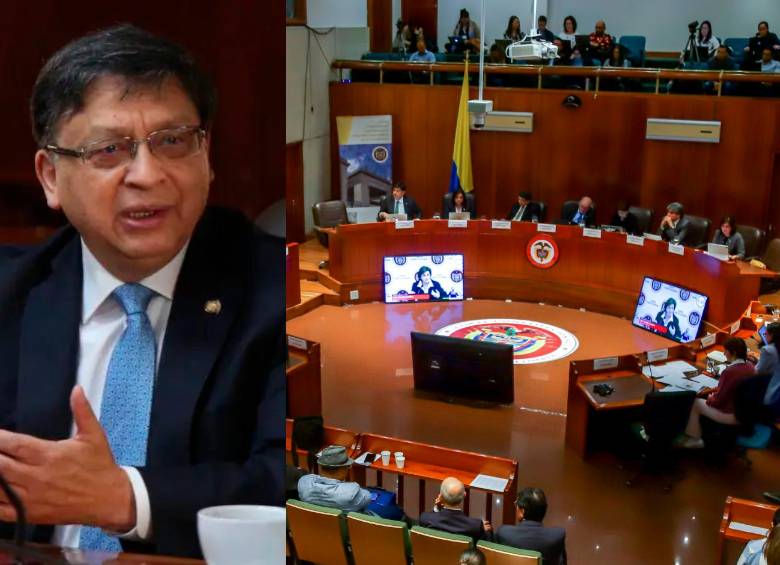 El magistrado Jorge Enrique Ibáñez encabeza la ponencia para declarar inexequible la pensional. FOTO Cortesía