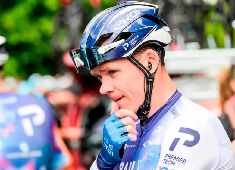 Chris Froome, quien tiene 40 años de edad, suma 46 triunfos como corredor profesional. FOTO AFP
