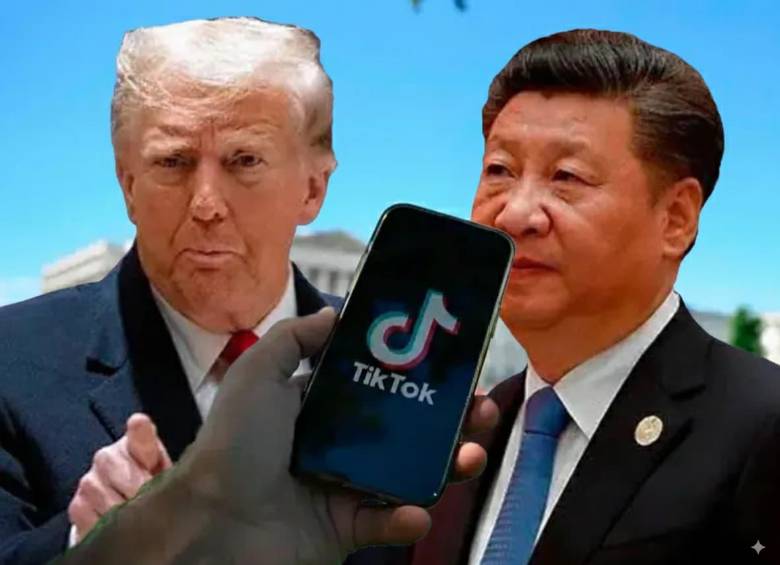 La decisión final no solo marcará el futuro de la aplicación en Estados Unidos, sino también el pulso de la relación comercial entre Washington y Pekín. FOTO: Getty y El Colombiano.