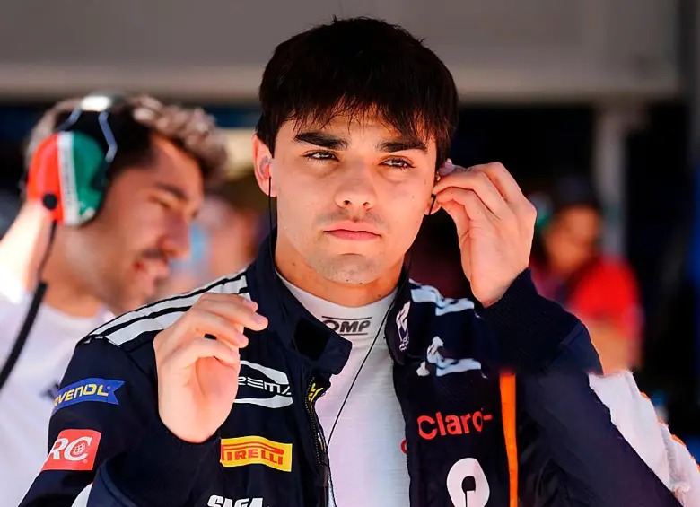 Sebastián Montoya arrancará quinto en la carrera principal este domingo luego del triunfo en Silverstone. Foto: GETTY