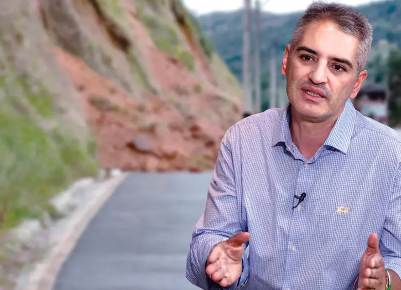 El gobernador de Antioquia, Andrés Julián Rendón, fue una de las 13 personas a las que la Contraloría General de Antioquia les formuló cargos por los líos de las ciclorrutas de Oriente. FOTO El Colombiano