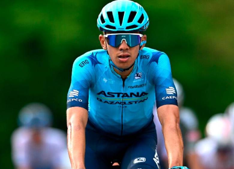 Harold Tejada, uno de los mejores ciclistas de Colombia en los últimos años. FOTO X-ASTANA