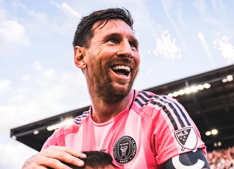 Messi, el hombre más ovacionado en el Inter de Miami. FOTO X-I. Miami