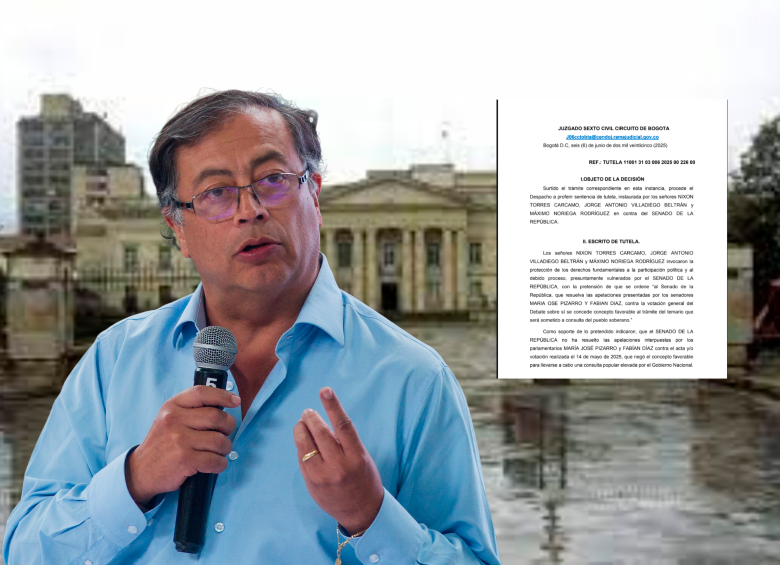 El presidente Gustavo Petro insiste en convocar a la consulta popular. FOTOS COLPRENSA Y CORTESÍA