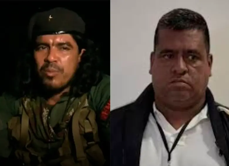 Alias John Mechas es cabecilla de las disidencias de las Farc en Catatumbo y alias Araña es cabecilla de los Comandos de Frontera. FOTOS CAPTURA DE PANTALLA Y CORTESÍA 