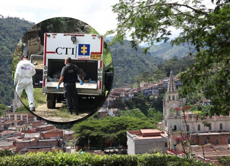 Andes es el municipio más golpeados por los homicidios en el Suroeste. Fotos: EL COLOMBIANO.