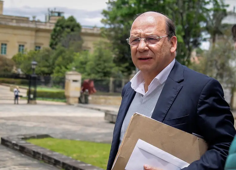 El ministro de Hacienda, Germán Ávila, defendió la declaratoria de emergencia económica en Colombia. FOTO COLPRENSA