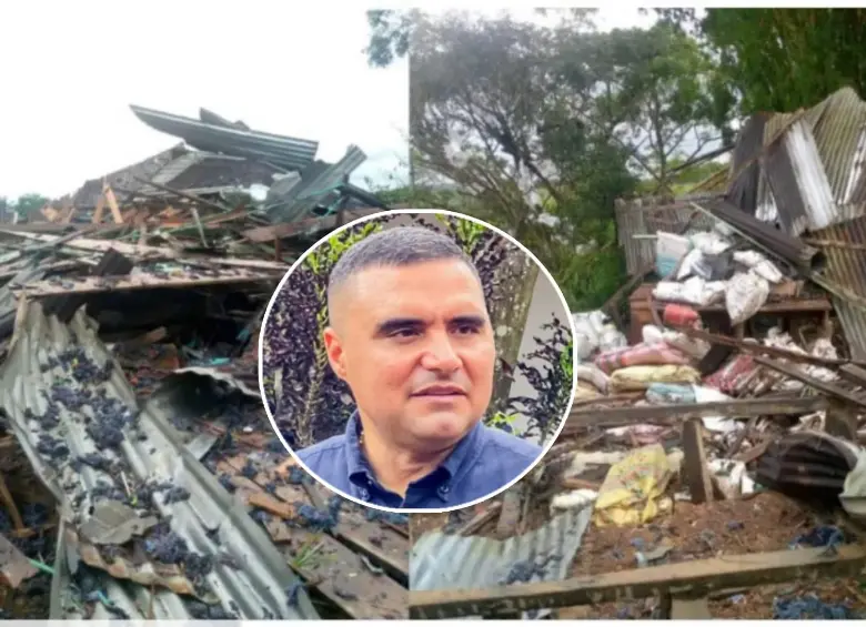 El gobernador había denunciado en varias ocasiones sobre amenazas de extorsión y violencia en su departamento: imagen: redes sociales, Facebook, Luis Ruiz.
