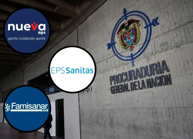 La Procuraduría hizo visitas de inspección a las oficinas de las tres EPS. FOTO COLPRENSA