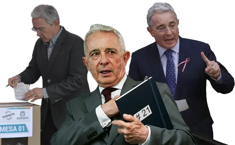 El exmandatario (2002-2010) fue condenado por los delitos de fraude procesal y soborno en actuación penal como persona determinante. FOTO Cortesía