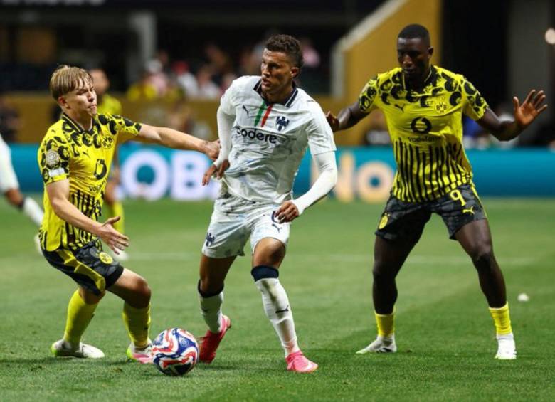 Borussia Dortmund superó los cuartos de final ante Rayados de Monterrey y ahora se enfrentará al Real Madrid. Foto: redes sociales 