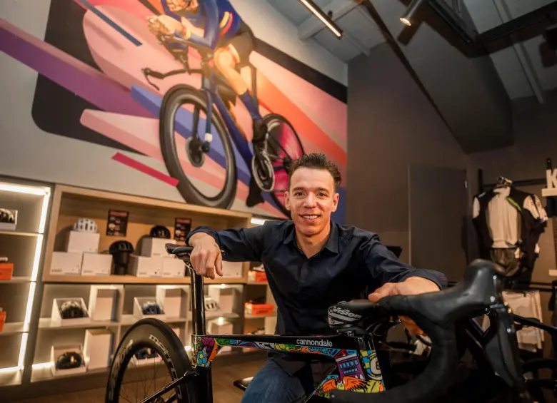 Rigoberto Urán, uno de los referentes del ciclismo colombiano. FOTO Andrés Camilo Suárez Echeverry