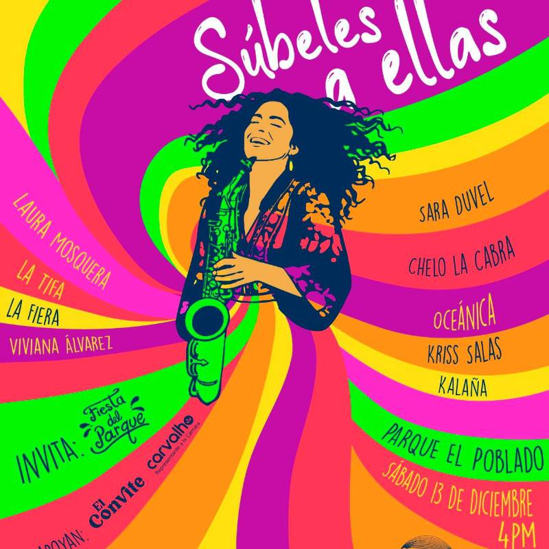 El evento programado para este sábado 13 de diciembre en el Parque del Poblado será gratuito. FOTO: Cortesía