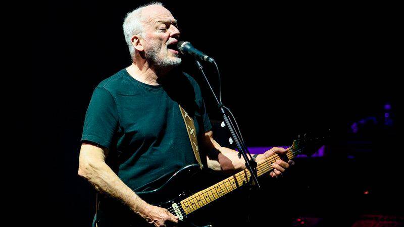 David Gilmour fue el guitarrista estrella de Pink Floyd. Ahora lanza su quinto disco en solitario. Foto: Getty.