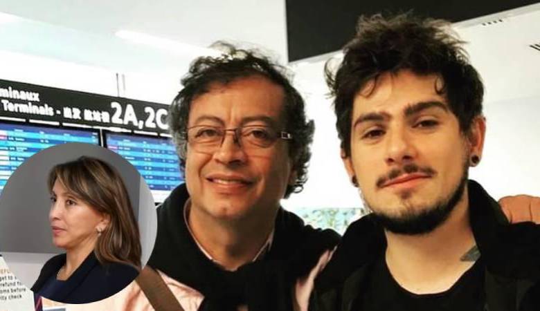 Foto: Harol González, quien sería director de la Academia Diplomática y el presidente Gustavo Petro.