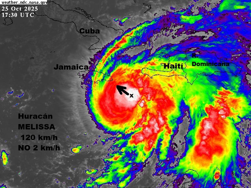 Es posible que Melissa sea el huracán más potente en cuanto a vientos máximos en azotar a Jamaica. El último huracán intenso en impactar a Jamaica fue Gilbert (1988), un categoría cuatro con vientos de 130 mph. FOTO: Tomado de redes. Es posible que Melissa sea el huracán más potente en cuanto a vientos máximos en azotar a Jamaica. El último huracán intenso en impactar a Jamaica fue Gilbert (1988), un categoría cuatro con vientos de 130 mph. FOTO: Tomado de redes.