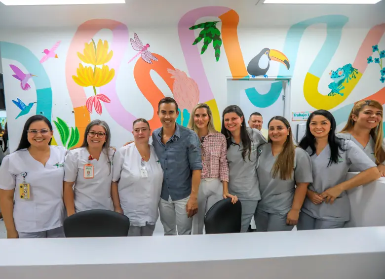 El personal del Hospital Infantil San Vicente Fundación. Fotos esneyder Gutiérrrez