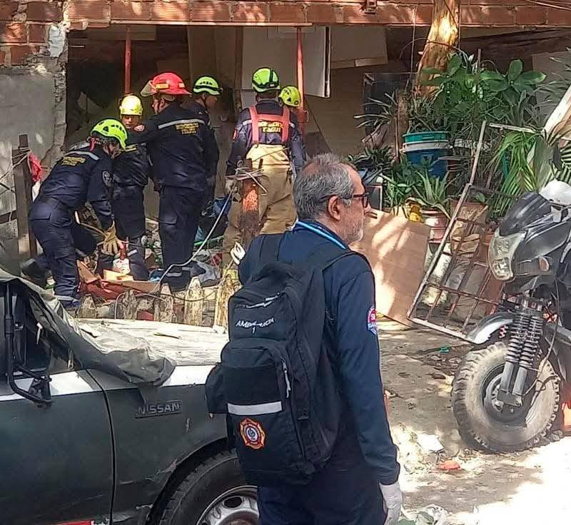 La emergencia se registró en el barrio Camparola de Itagüí. FOTO Cortesía