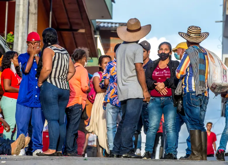 La Defensoría dio a conocer las cifras del desplazamiento en Colombia. Foto: Juan Antonio Sánchez