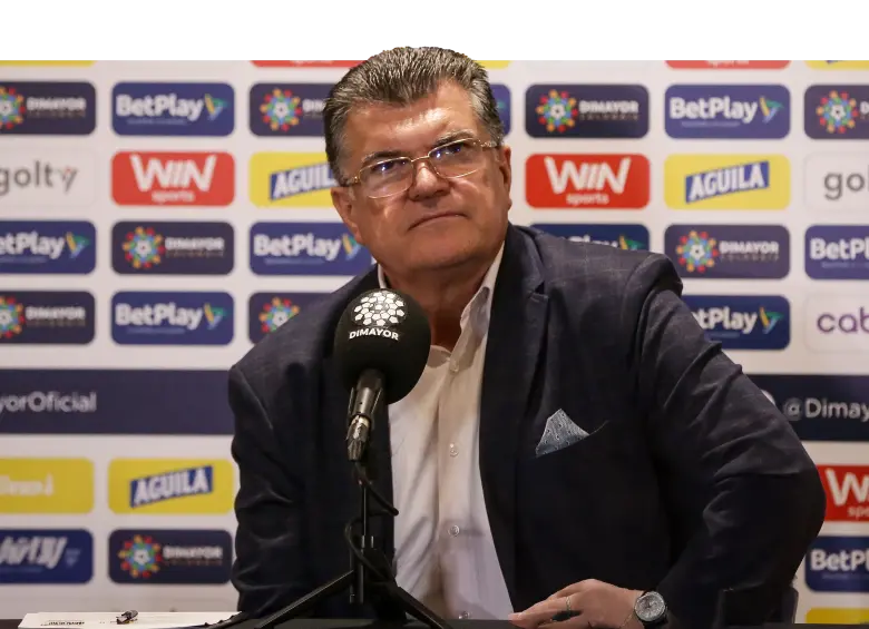Carlos Mario Zuluaga encabezará la idea de reducir los equipos de la primera división del fútbol colombiano. Foto: Colprensa