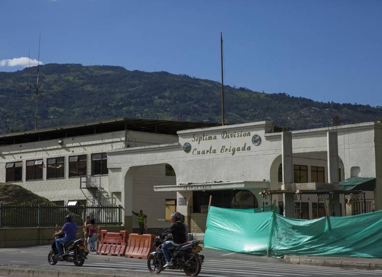 Imagen de referencia sobre las instalaciones de la Cuarta Brigada en Medellín Foto: EL COLOMBIANO