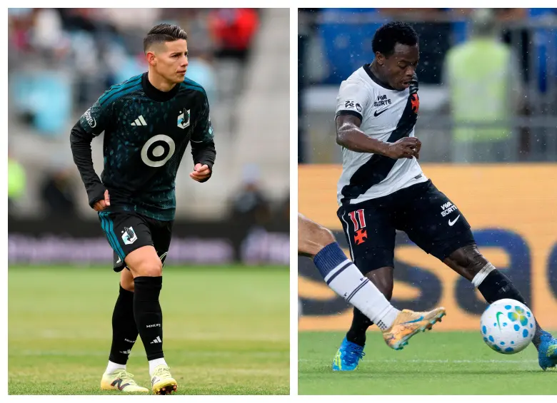 Mientras se mantiene la incertidumbre por James, otros colombianos, como Carlos Andrés Gómez, brillan en sus equipos. FOTOs getty