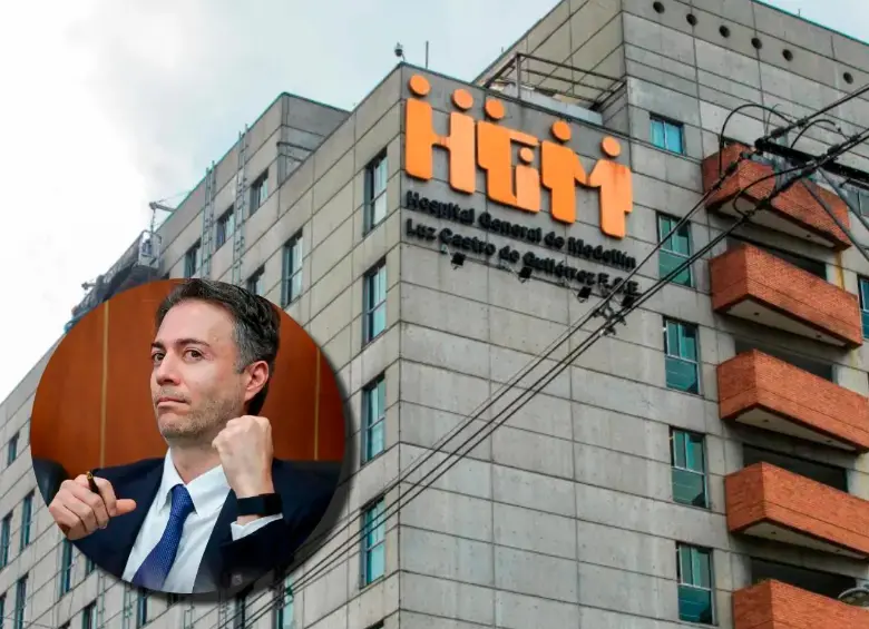 En la administración de Quintero en Medellín, el Hospital General vivió su más aguda crisis financiera y reputacional. FOTO: EL COLOMBIANO