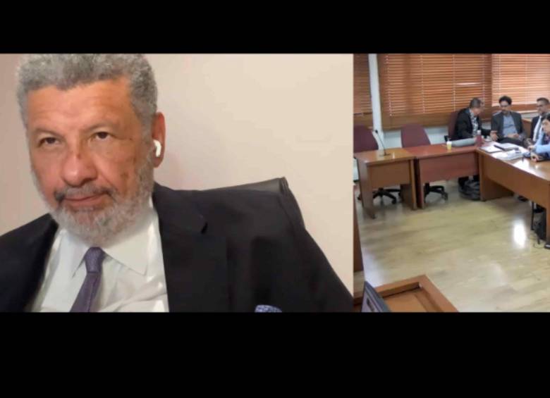 Abogado, Jaime Granados, defensor del expresidente Álvaro Uribe. Foto: captura de pantalla