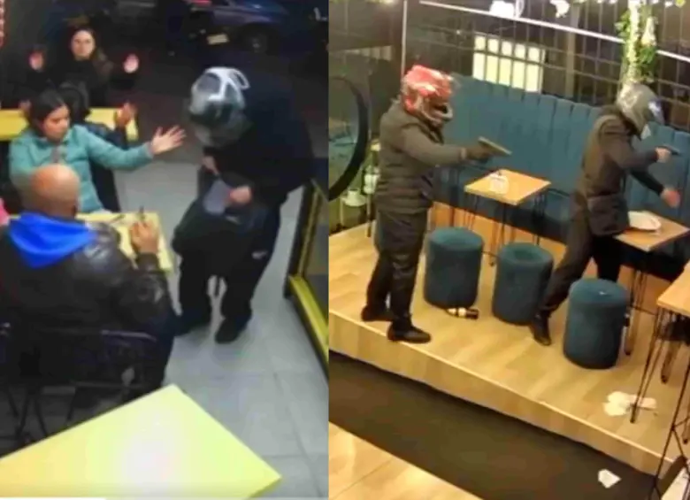 En redes sociales publicaron los videos donde los sujetos protagonizan el acto criminal. Foto: captura de video.