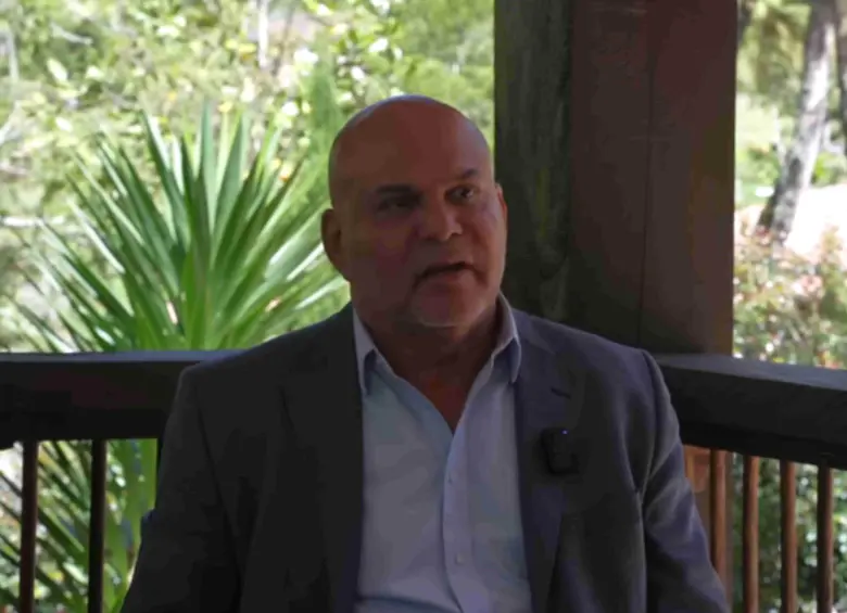 Salvatore Mancuso, exjefe paramilitar convertido en gestor de paz. Foto: tomada de video.