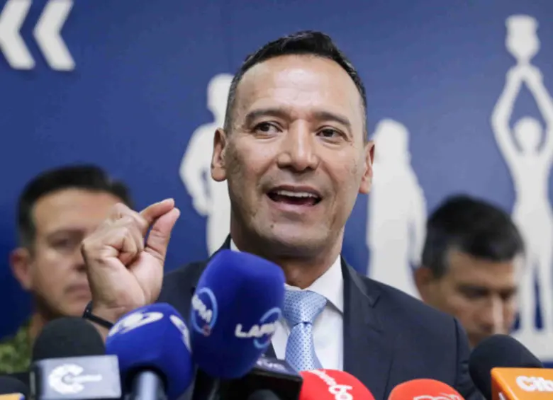 Ministro de Defensa Pedro Sánchez sobre decisión de Estados Unidos. Foto: Colprensa
