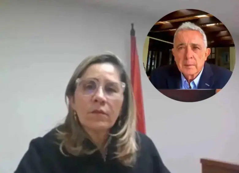 Sandra Liliana Heredia, juez del caso contra Álvaro Uribe. Foto: captura de pantalla