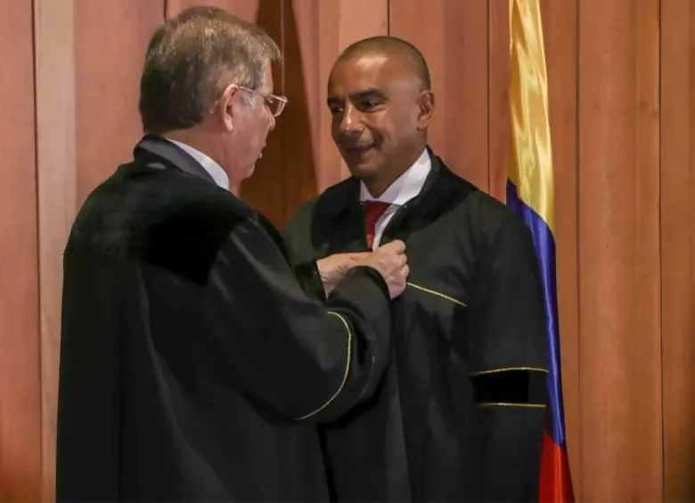 Víctor Julio Usme se posesionó como nuevo magistrado de la Sala Laboral de la Corte Suprema de Justicia. Foto: cortesía