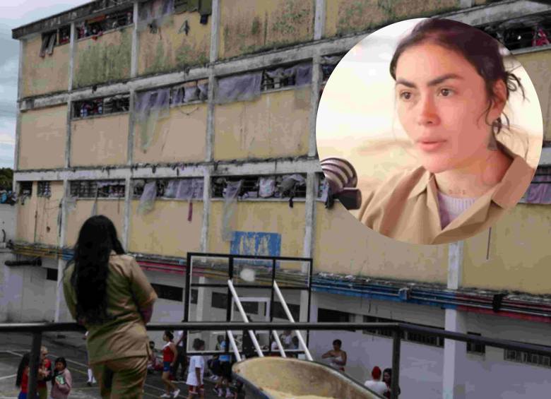 Daneydi Barrera denunció que en la cárcel reciben podrida. Foto: Colprensa