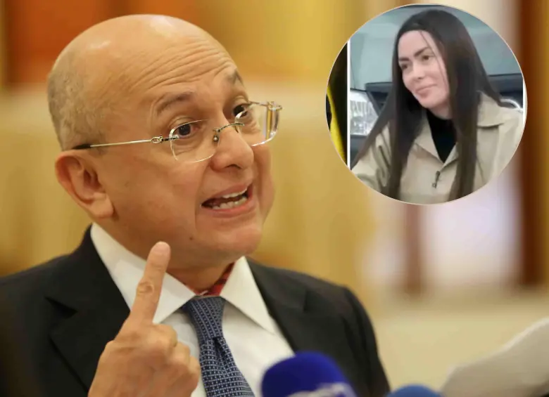 El ministro de Justicia Eduardo Montealegre busca la liberación de Daneidy Barrera Rojas. Foto: Colprensa