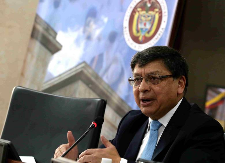 Jorge Enrique Ibáñez, presidente de la Corte Constitucional. FOTO: Colprensa