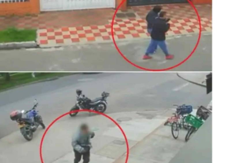 Imágenes de los desplazamiento del joven que atentó contra Miguel Uribe. Foto: tomado de Noticias Caracol.