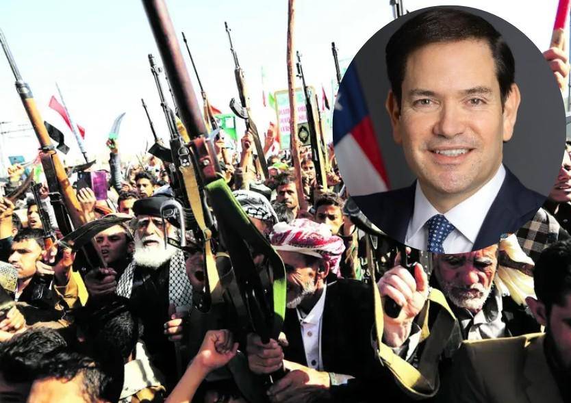 El secretario de Estado de EE. UU., Marco Rubio, durante su visita a Israel, donde se reunió con familiares de rehenes de Hamás. FOTO: Getty y X.  El secretario de Estado de EE. UU., Marco Rubio, durante su visita a Israel, donde se reunió con familiares de rehenes de Hamás. FOTO: Getty y X.