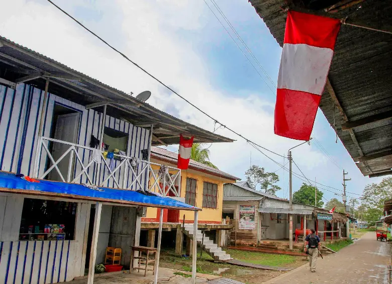 La justicia peruana anunció medidas contra los dos topógrafos colombianos que se encontraban en la isla Santa Rosa realizando trabajos de mediciones de terreno. FOTO: EL COLOMBIANO