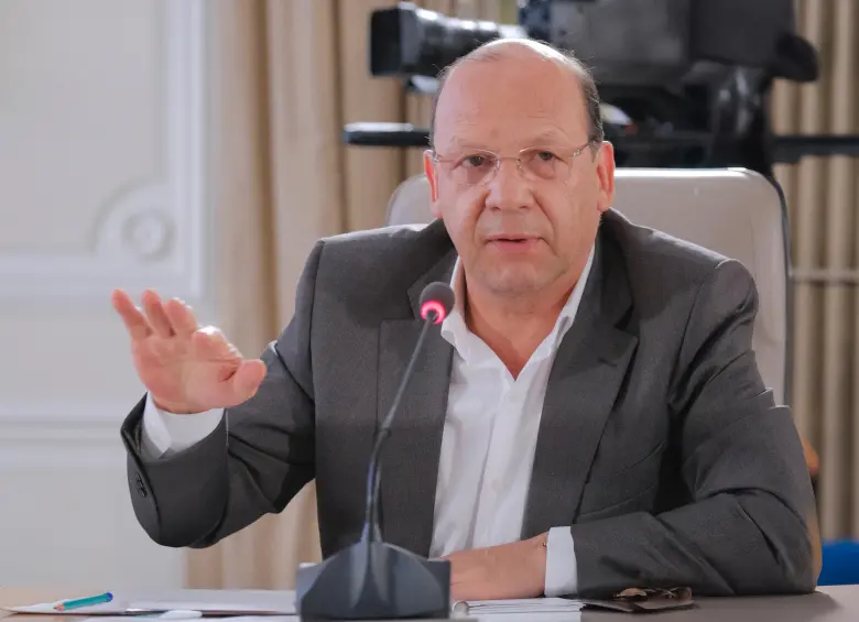 El ministro de Hacienda, Germán Ávila, aseguró que el Gobierno el apostará a un fuerte incremento del salario mínimo en Colombia, 2026. FOTO: Presidencia