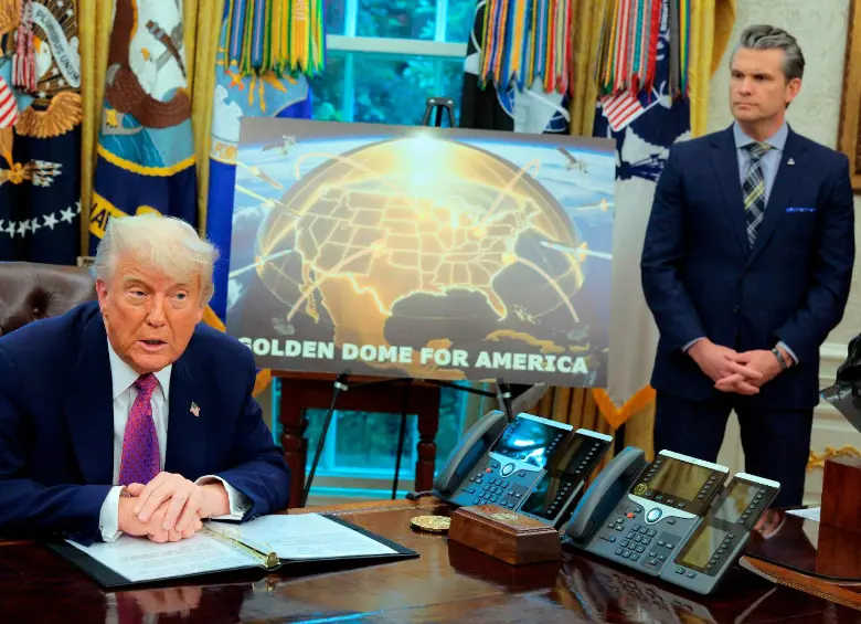 Estados Unidos construirá una Cúpula Dorada para protegerse. FOTO: Getty