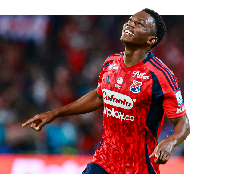 Juan David Arizala llegó al Medellín en 2023 cuando el técnico era el antioqueño David González. FOTO Manuel Saldarriaga