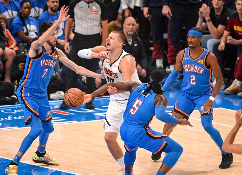 Oklahoma City derrotó a Denver 125-93 en el séptimo y definitivo juego de semifinales en el Oeste. FOTO: GETTY