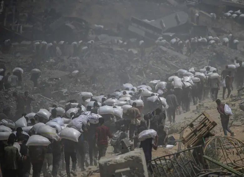 Repartición de alimentos en Gaza se convirtió en trampa mortal que deja 1.373 palestinos asesinados, según ONU