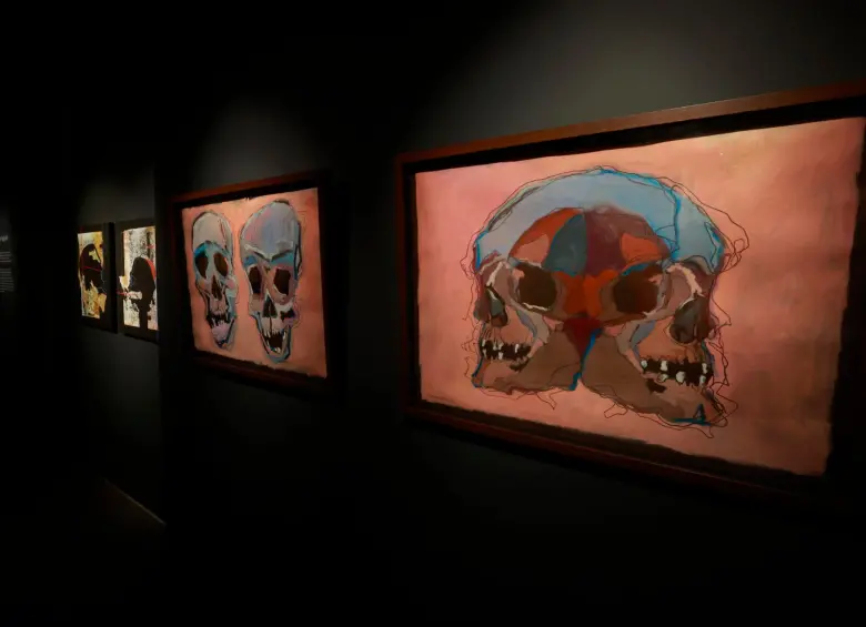 La exposición reúne 27 obras, pero también entrevistas a Jaime y a sus estudiantes donde se puede conocer su trabajo con mayor profundidad. Foto Manuel Saldarriaga.