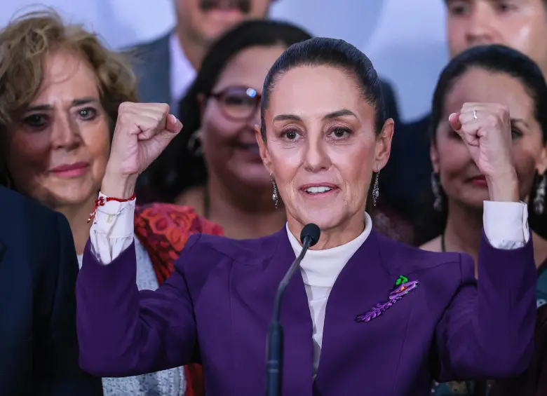 Claudia Sheinbaum, presidenta de México, confirmó que Google ya está demandado. Foto: Getty Images)
