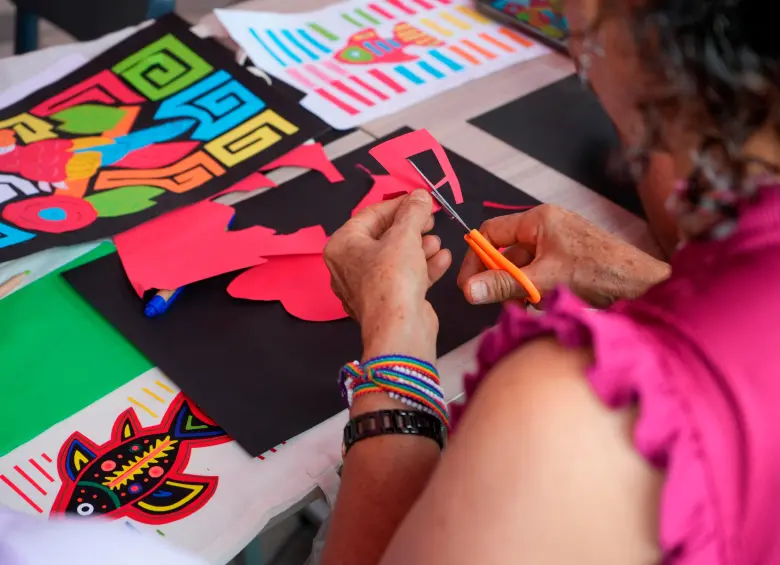 La mola es una forma de diseño textil originaria de la comunidad Guna. FOTO CORTESÍA